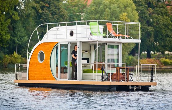 Houseboat Nautilus Hausboote Nautino mini 1 - führerscheinfrei