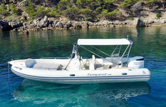 RIB Capelli Tempest 750 luxe 150hp