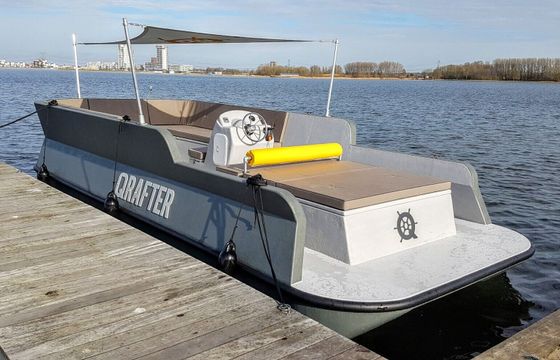 Motorboat Qrafter e-Lounger 650