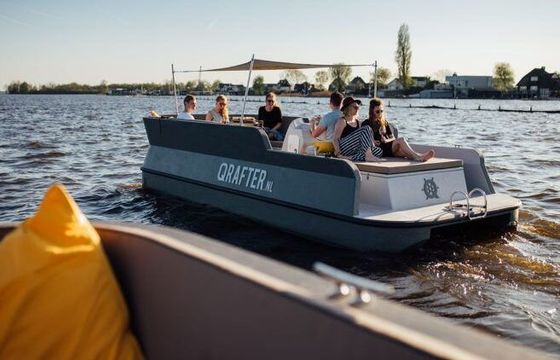 Motorboat Qrafter e-Lounger 650