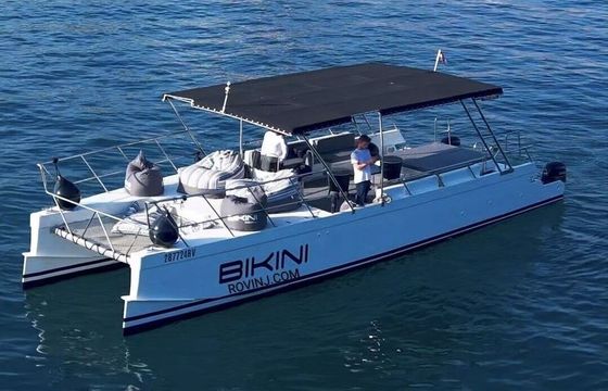 Motorboat HALF Day Catamaran rentals Bikini 140hp