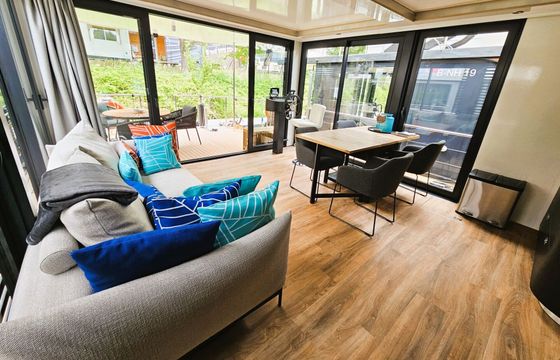 Houseboat Nautilus Hausboote Vagabund 43 m.Kamin+Sauna - führerscheinpflichtig