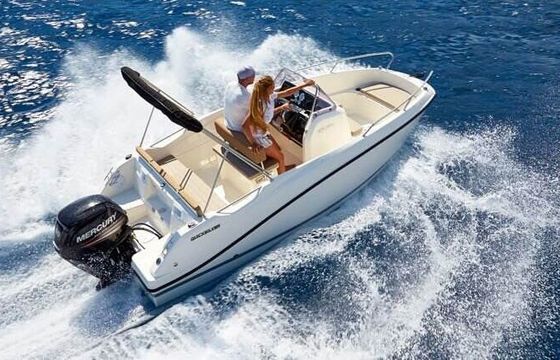 Boat without licence  QUICKSILVER open 505 15hp