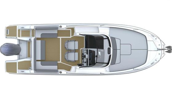 Motorboat Jeanneau Cap Camarat 7.5 Wa série 2 250hp