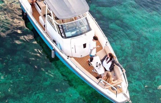 Motorboat Axopar 28 T-top 300hp