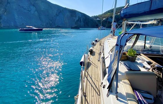 Sailboat Dufour yacht 450 grand large 14m