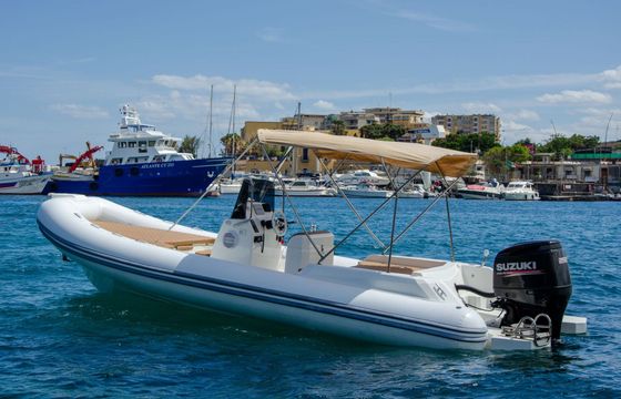 RIB gem Gommone con patente 7.50m - 250 cv 250hp