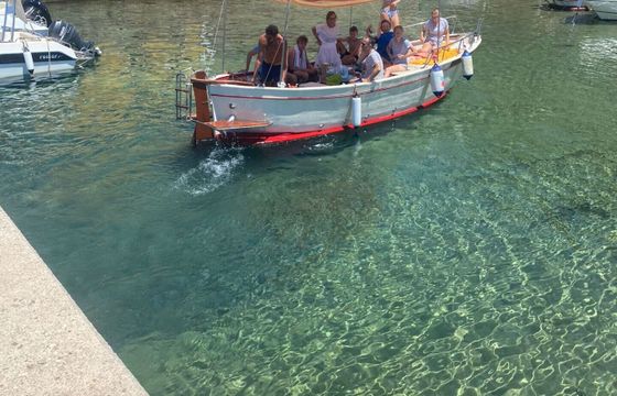 Motorboat Marinelli Gozzo in legno