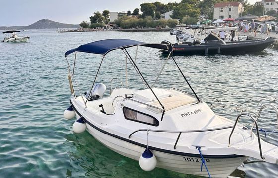 Boat without licence  VEN 501k 8hp
