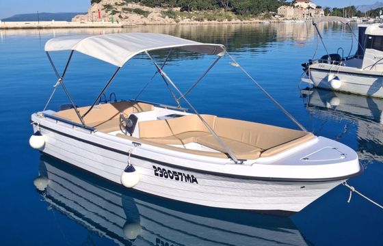 Boat without licence  Silver Yacht 525 10hp