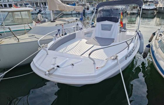 Motorboat Barqa Q20 100hp