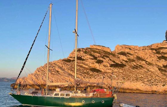 Gulet Traversée CONTINENT/CORSE votre voyage en corse à la voile sur une goelette 15.5m