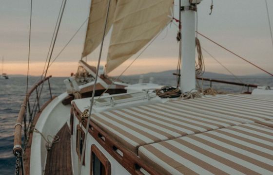 Sailboat Traditional trechandiri Wooden sailboat 15m