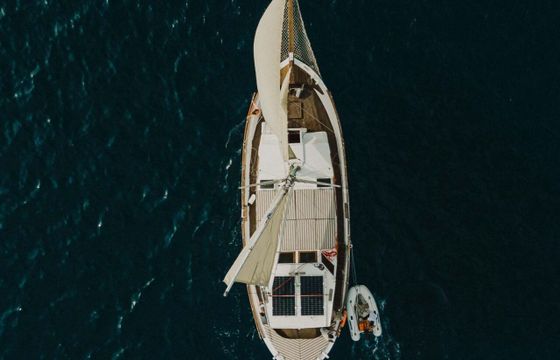 Sailboat Traditional trechandiri Wooden sailboat 15m