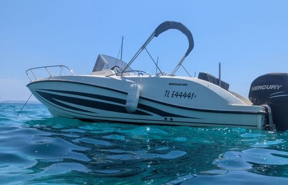 Motorboat Brunswick Quicksilver 675 open 150hp
