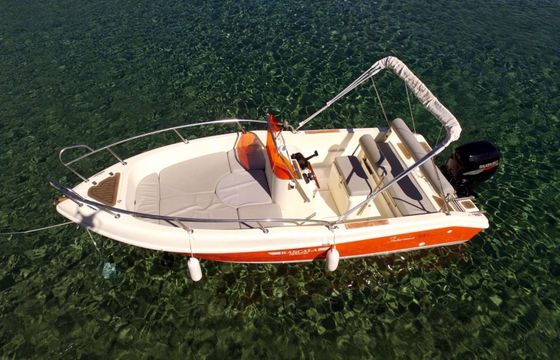 Motorboat Blu &amp; Blu Rascala 17 70hp