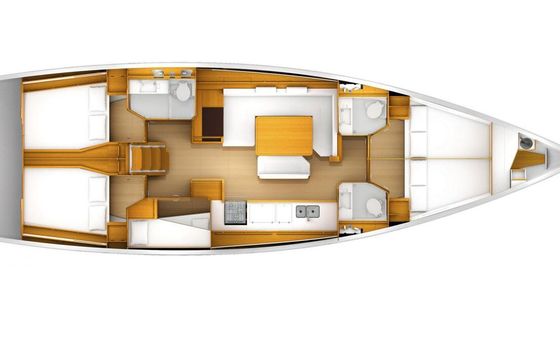 Sailboat Jeanneau Sun Odyssey 519 15.75m