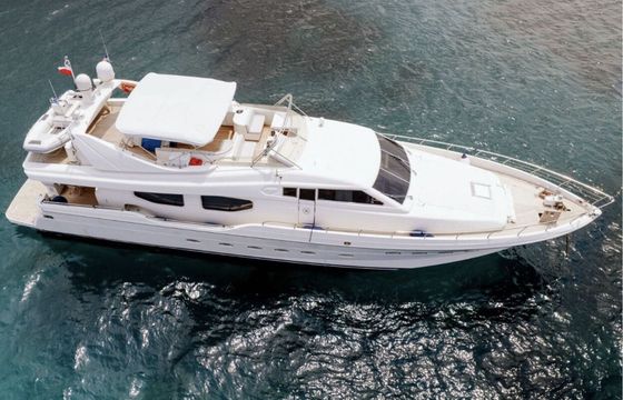 Motorboat Posillipo Technema 80 3600hp