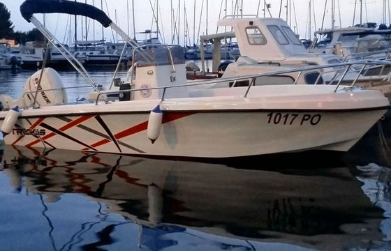 Motorboat Polyform Triakis 17.5 75hp