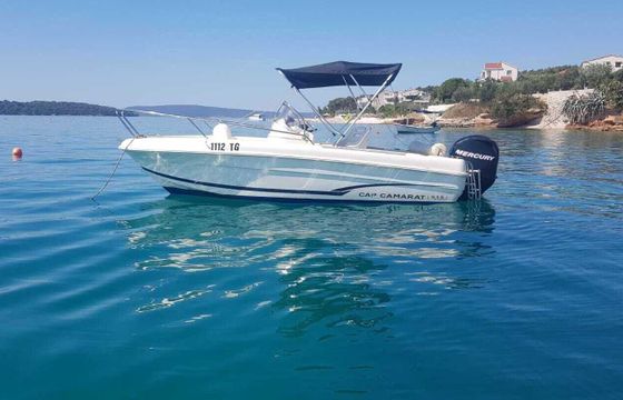 Motorboat Jeanneau Cap Camarat 505 80hp