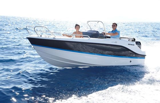 Boat without licence  Quicksylver Quicksylver 455 activ Open 15hp 15hp