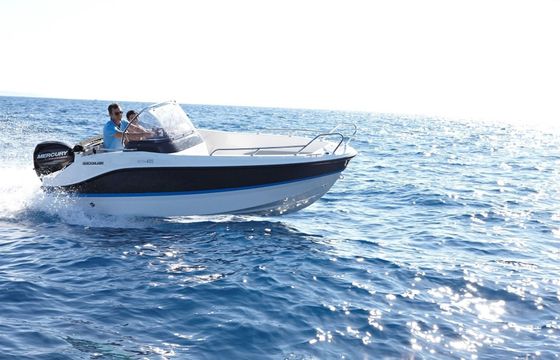Boat without licence  Quicksylver Quicksylver 455 activ Open 15hp 15hp