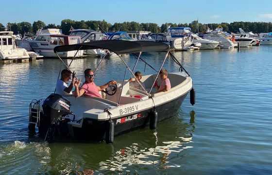 Boat without licence  Sloep 500 15hp