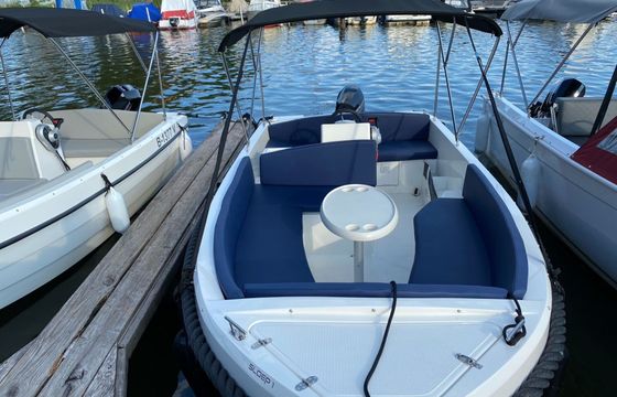 Boat without licence  Sloep 500 15hp