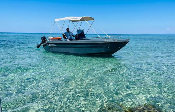 Motorboat Poseidon Blue Water 60hp
