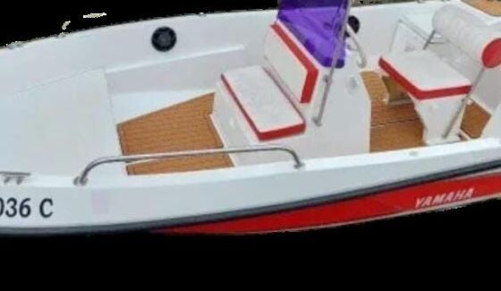 Motorboat Elan Fisherman 450 with 50hp 50hp