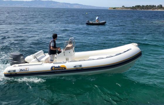 RIB Gommone Bwa America 100hp