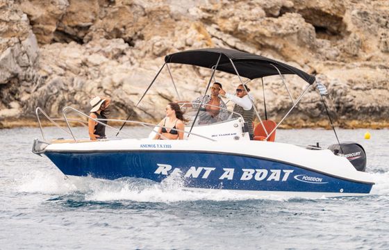 Motorboat Poseidon Blu water 640 150hp