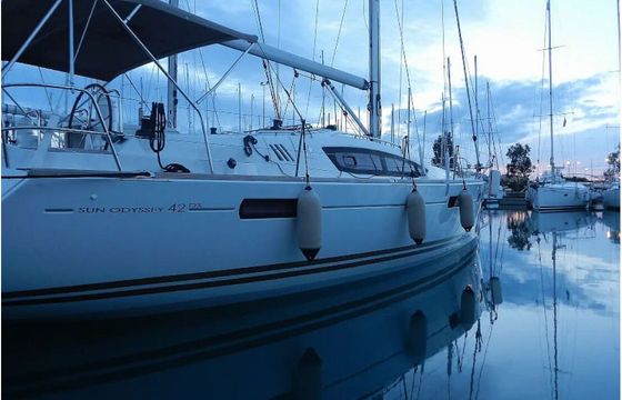 Sailboat Jeanneau Sun Odyssey 42 DS 12.93m