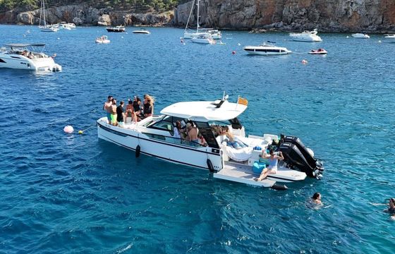 Motorboat saxdor 320 GTO 450hp
