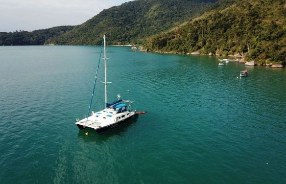 Catamaran Day Charter ou Pernoite no Veleiro Paraty-RJ Crowther 36 10.8m