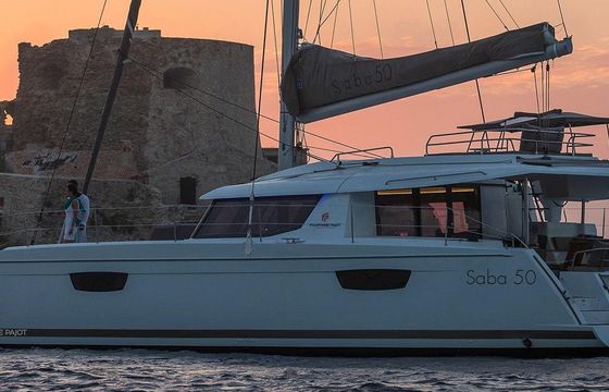 Catamaran FOUNTAINE PAJOT SABA 50 14.98m