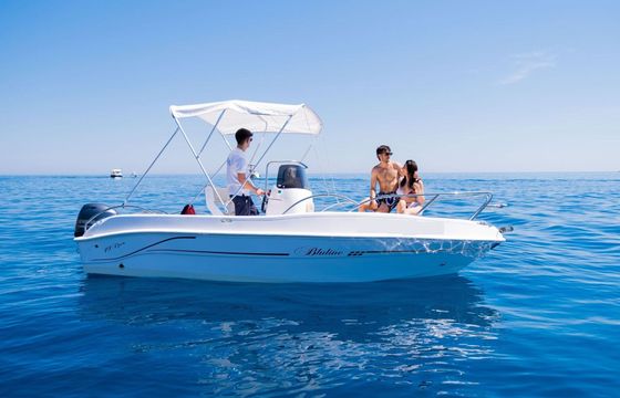 Boat without licence  TANCREDI BLULINE 19 OPEN 40hp