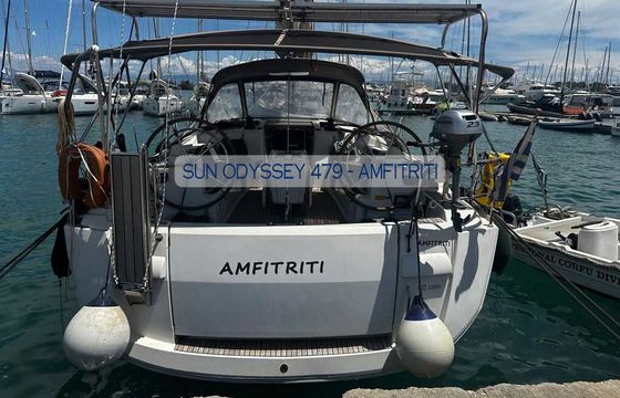 Sailboat Jeanneau Sun Odyssey 479 14.43m