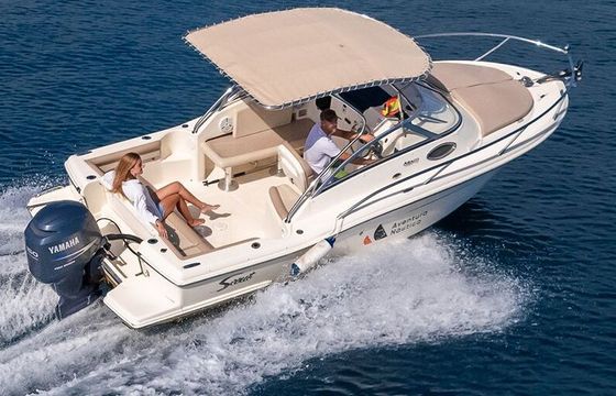 Motorboat Scout 225 ABACO 150hp
