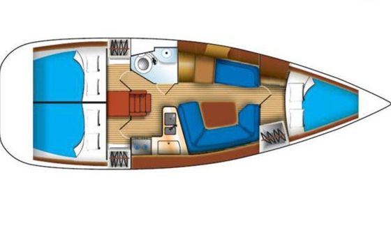 Sailboat Jeanneau Sun Odyssey 35 10.75m