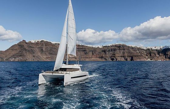 Catamaran Santorini Catamaran Cruise 5hr Private Experience 4.1 14m