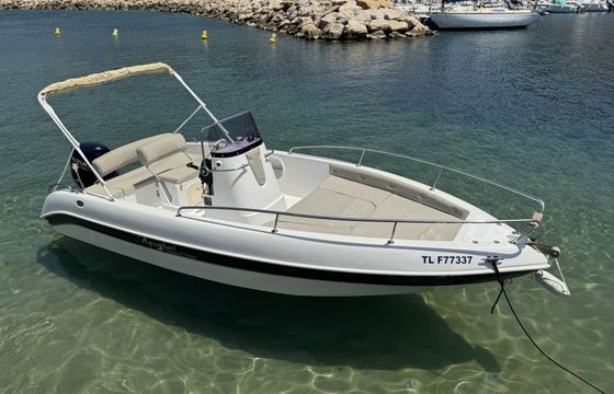 Motorboat AQUABOAT SPORT LINE 19 100hp