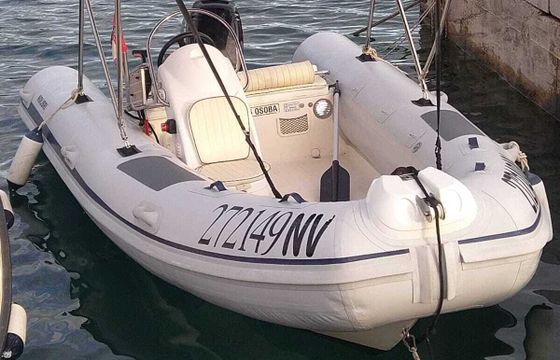 Motorboat bayliner marine kolibri 50hp
