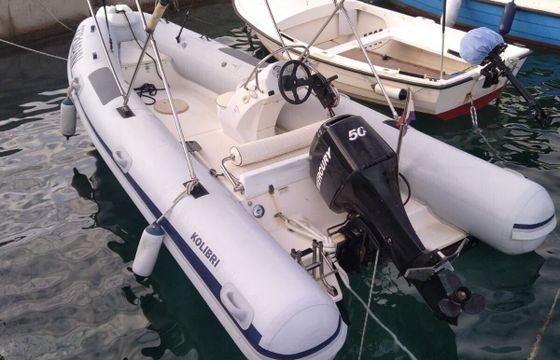 Motorboat bayliner marine kolibri 50hp