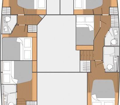 Catamaran Fountaine Pajot Saba 50 14.98m