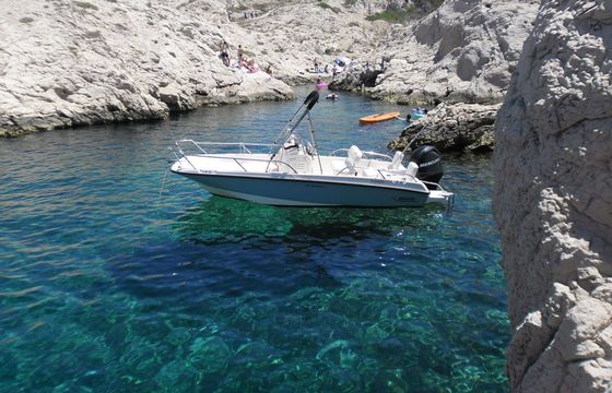 Motorboat Boston Whaler DAUNTLESS 170 100hp