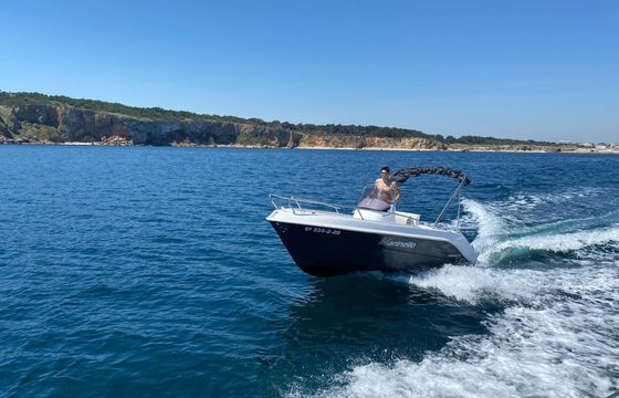 Boat without licence  Marinello 16 fisher 15hp