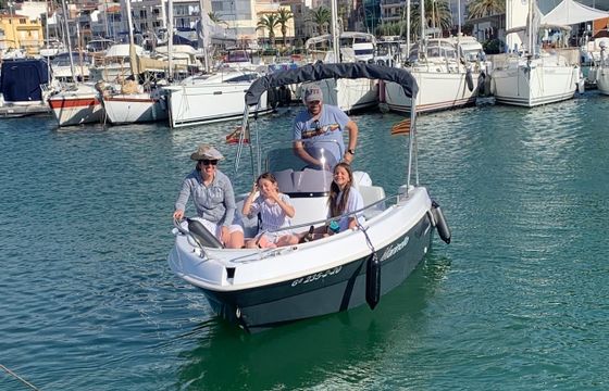 Boat without licence Marinello 16 fisher 15hp