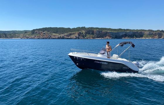Boat without licence  Marinello 16 fisher 15hp