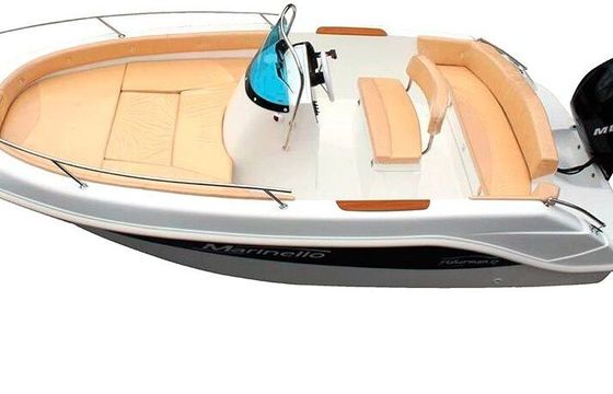 Boat without licence  Marinello 16 fisher 15hp